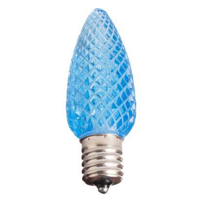 C9 LED Faceted Bulbs - Teal (Bag of 25)